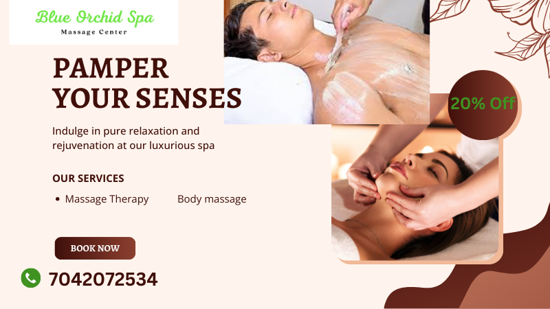 full body massage in Noida